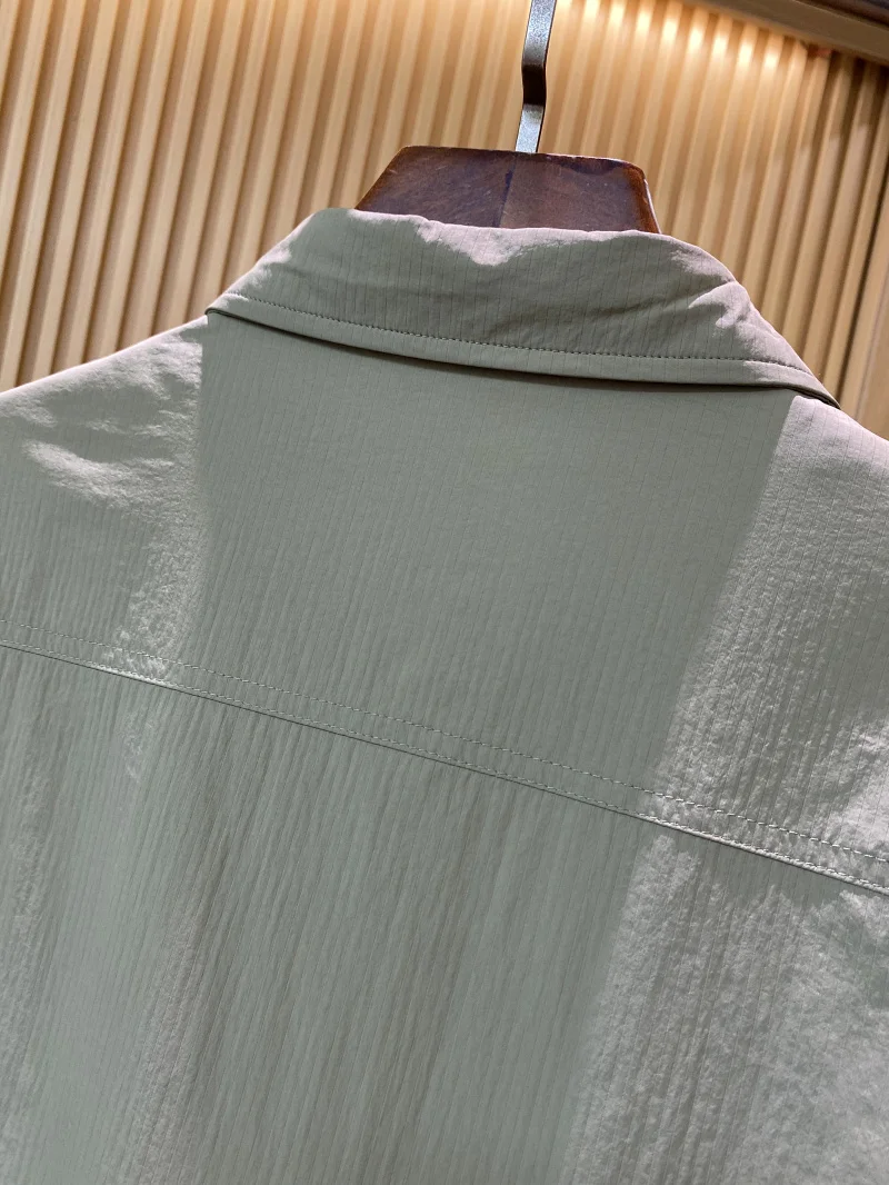 ¡Heavy Du Funcional! Jaet de ropa de trabajo informal al aire libre para hombre de primavera con kets grandes y cuello para uso diario