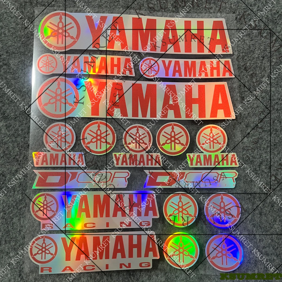 Лазер для мотоцикла Yamaha, наклейка на шлем, логотип, наклейки