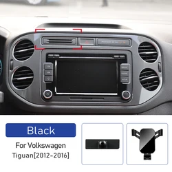 Car Mobile Phone Holder For Volkswagen VW Tiguan 2012 2013 2014 2015 2016 Degree Rotating GPS Special Mount Support Bracket