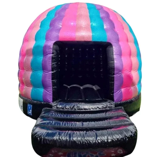 

Disco Dance Dome Includes Bluetooth Speaker and LED Lights Disco Bounce House