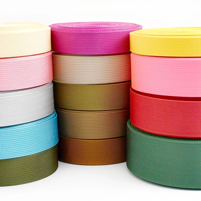 

5M 20/25/32/38/50mm Nylon Webbing Tape for Backpack Strips Sewing Decorative Ribbon Strap By The Meter Dog Collar Belt Bias Band