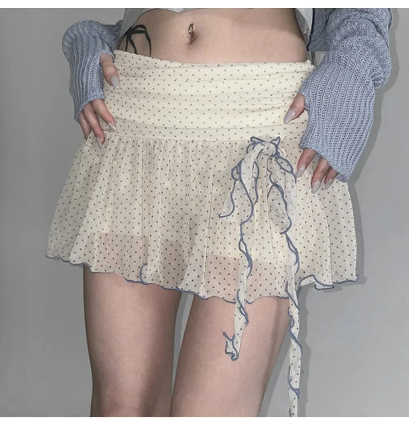 

Ballet Sle High Waist ort Skirt Women's First Love Pure Sweet Skirt Princ Fluffy Skirt A-Line Polyester Fabric