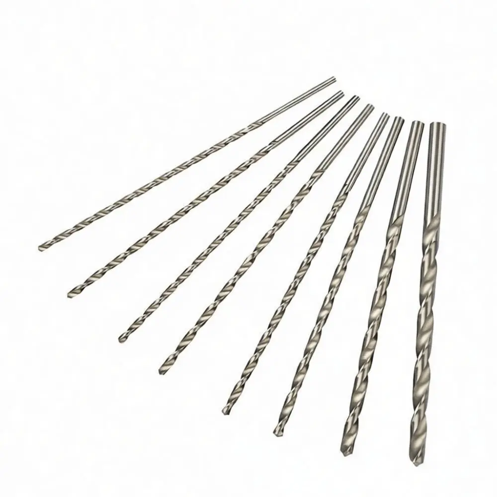 Long Shank Drill Bits High Speed Steel Construction Deep Hole Wood Plastic Soft Metal Drilling Power Tool Supply