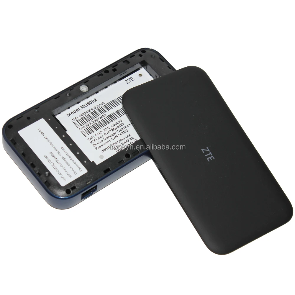 CAT22 2,1 Gbit/s ZTE 5G Mini MU5002 Router Tragbarer WIFI 6 LTE Mobiler Hotspot 5G Router mit SIM-Kartensteckplatz