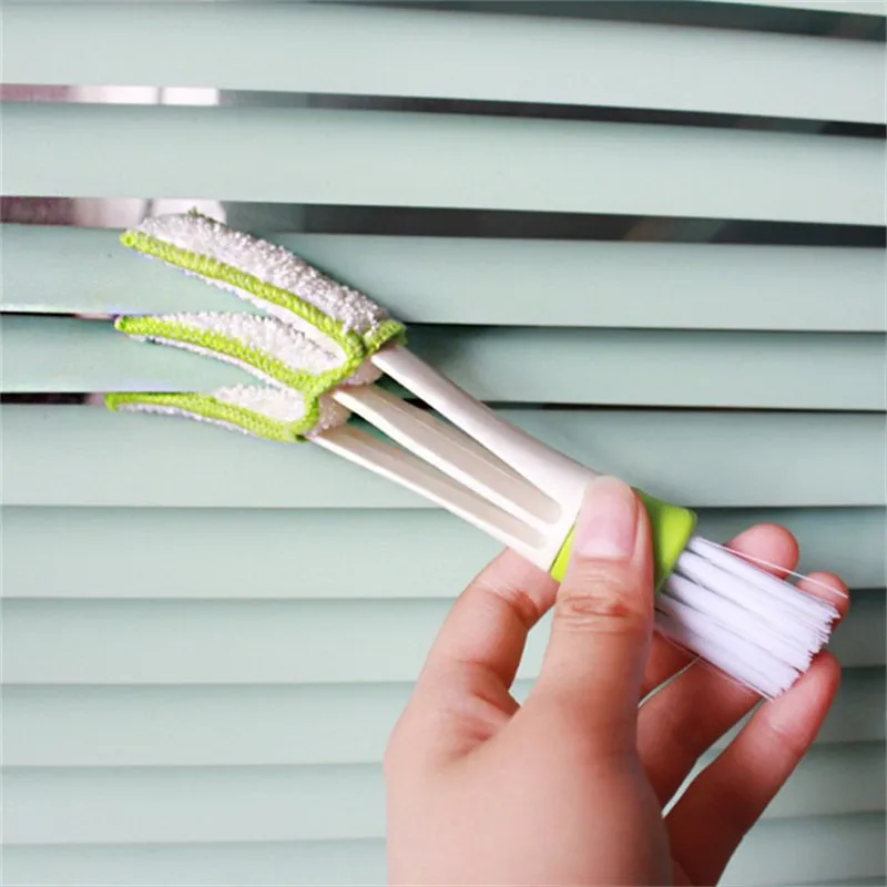 2 In 1 Car Air-Conditioner Outlet Cleaning Tool Multi-purpose Dust Brush Car Accessories Interior Multi-purpose Brush Cleaning