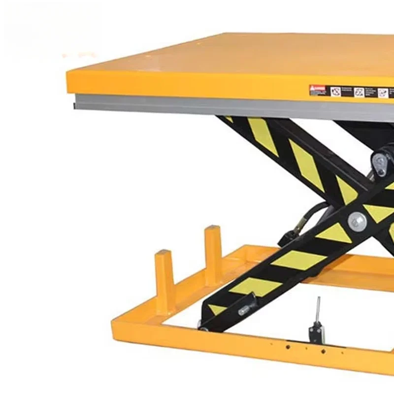 Mesa elevadora de paletas de tijera con plataforma fija/mesa elevadora de tijeras de 3 toneladas