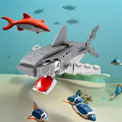 Mini Building Blocks for Deep-sea Animal Toys in The Big Ocean: Exploring Deep-sea Creatures and Children's Puzzle Toys