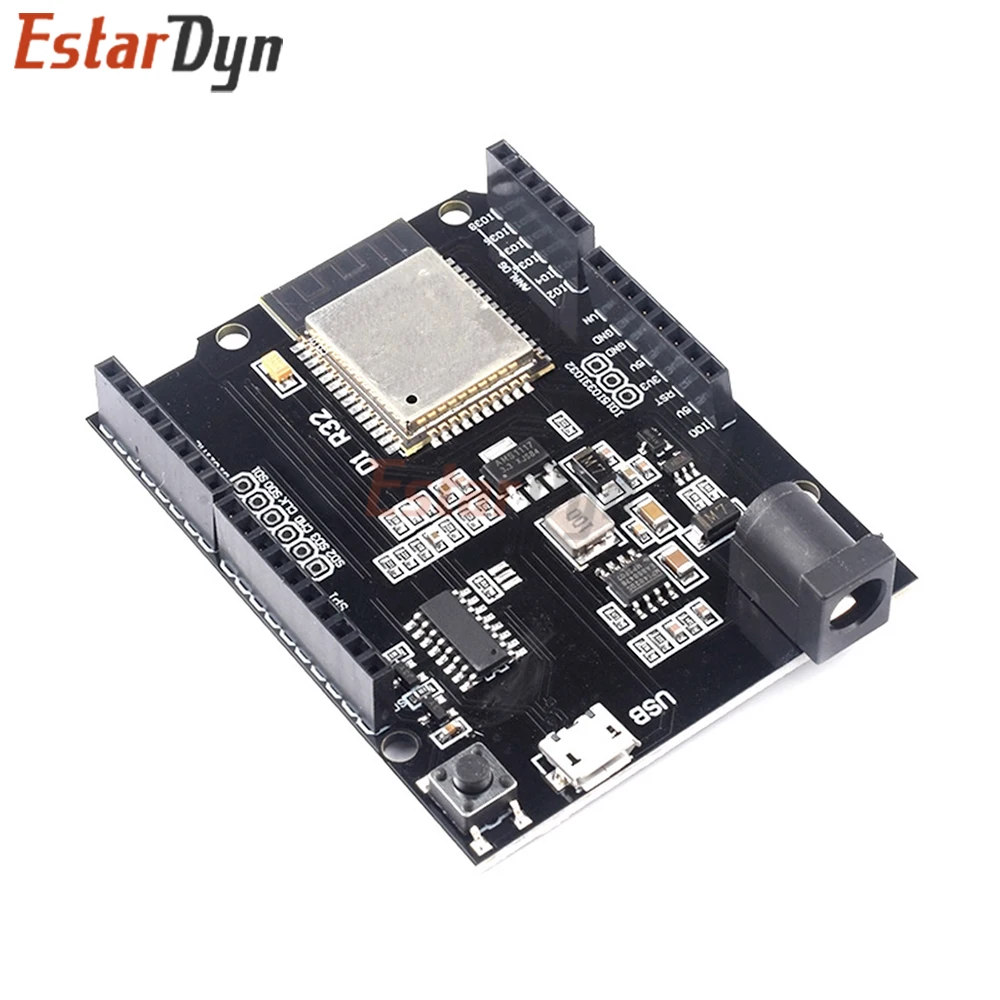 ESP32 For Wemos D1 Mini For Arduino UNO R3 D1 R32 WIFI Wireless Bluetooth Development Board CH340 4M Memory One