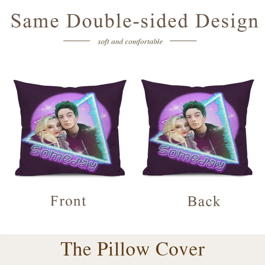 Zombies 3 - Addison and Zed Someday Pillowcase Cushions Cover Cushions Home Decoration Pillows For Sofa