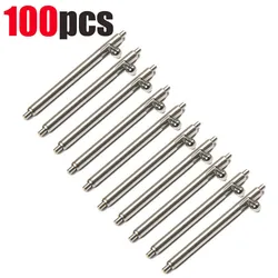 50pcs 1.8mm Diameter Spring Bars Pepair Tools & Kits Quick Release Watch Strap Pins 12 14 16 18 19 20 21 22 23 24 mm Length