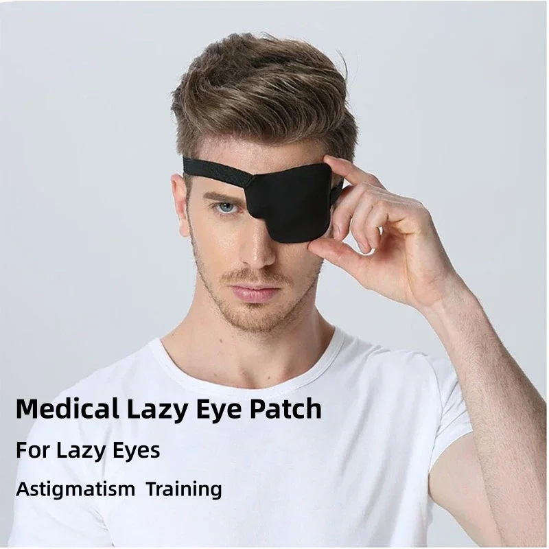 1PCS Occlusion Medical Lazy Eye Patch Amblyopia Obscure Eyeshade Astigmatism Pure Amblyopia Training Child Eye Filled Patches