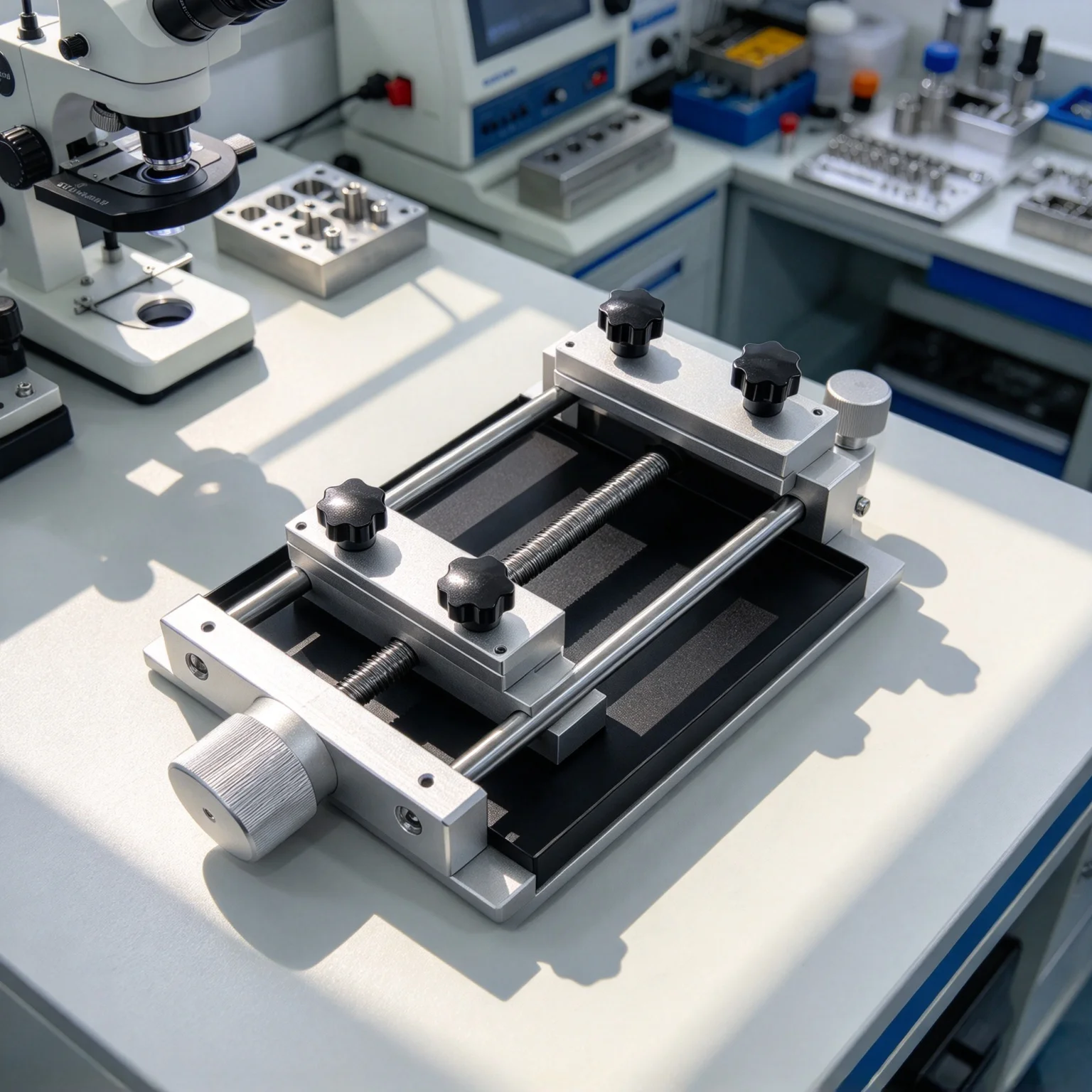 Laser Marking Cutting Engraving Machine Worktable Clamp Fixture for Gold Silver Metal Ceramics Thin Foil Hold Table