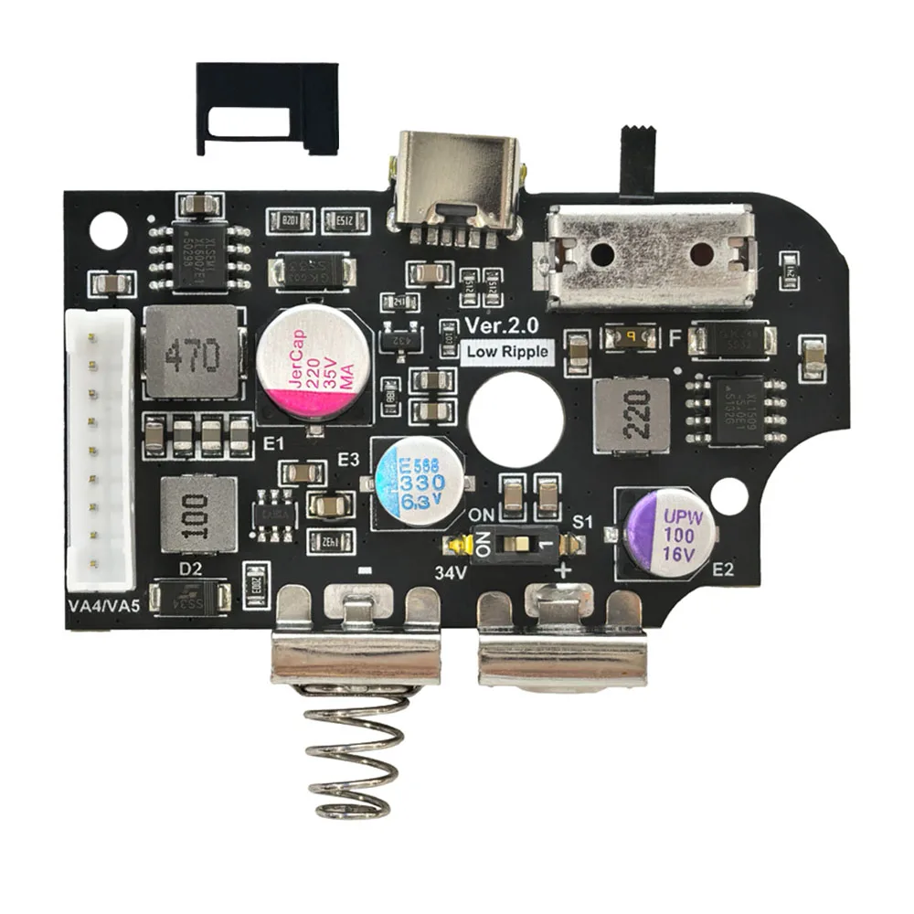 جديد V2.0 USB-C امدادات الطاقة مجلس استبدال ل SEGA لعبة والعتاد GG لعبة وحدة التحكم لوحة دارات مطبوعة مفتاح الطاقة اللوحة الأم ملحق