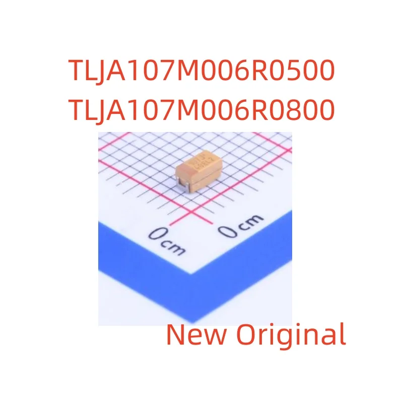 100piece New Original Chip Tantalum Capacitor 3216A 6.3V 100UF 20% TLJA107M006R0800 TLJA107M006R0500 1206