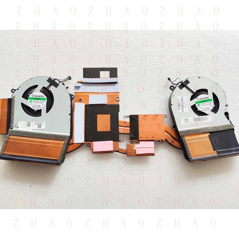 L+ For HP TPN-C144 17-CB Laptop Cooling Fan with Heatsink L62864-001 L62866-001
