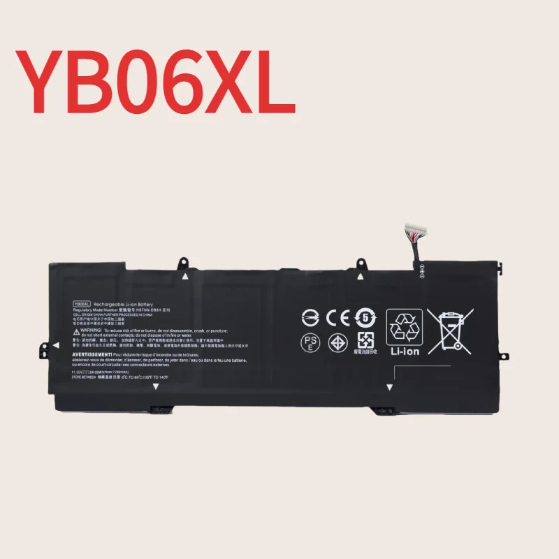 

YB06XL Battery for HP Spectre X360 15-CH002TX CH013TX CH070NZ HSTNN-DB8H DB8V 928427-271 TPN-Q200 CH034NG CH030NZ