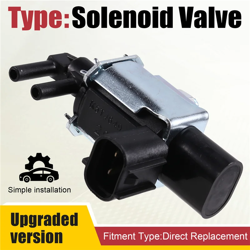 Penjualan Terlaris Katup Kontrol Solenoid Emisi 2-Pin 8657A164 untuk Mitsubishi Triton ML 4M41, Pajero NS, Kompatibilitas Model L200, 2-