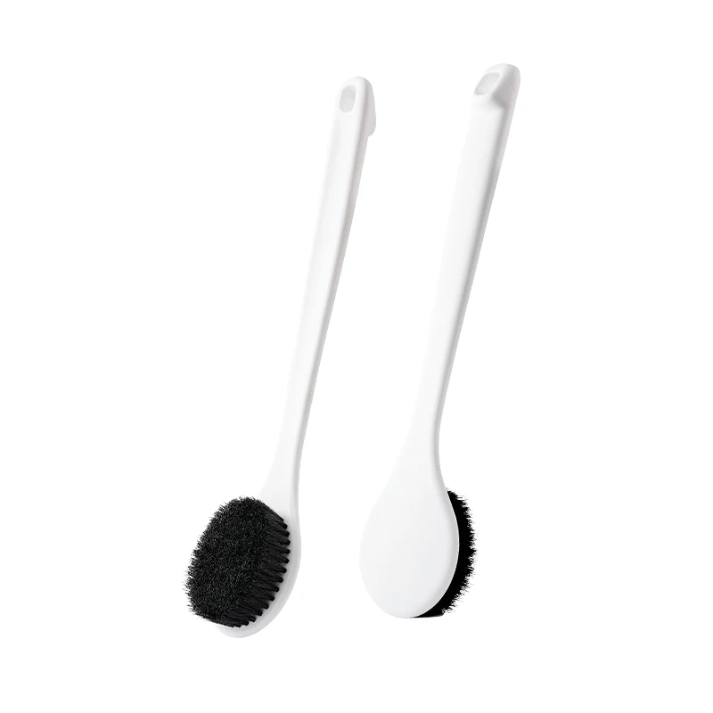 

Black Multi-Function Lotion Sunscreen Ointment Applicator Long Handle Body Cleaner Shower Brush Free Sunscreen Back Applicator