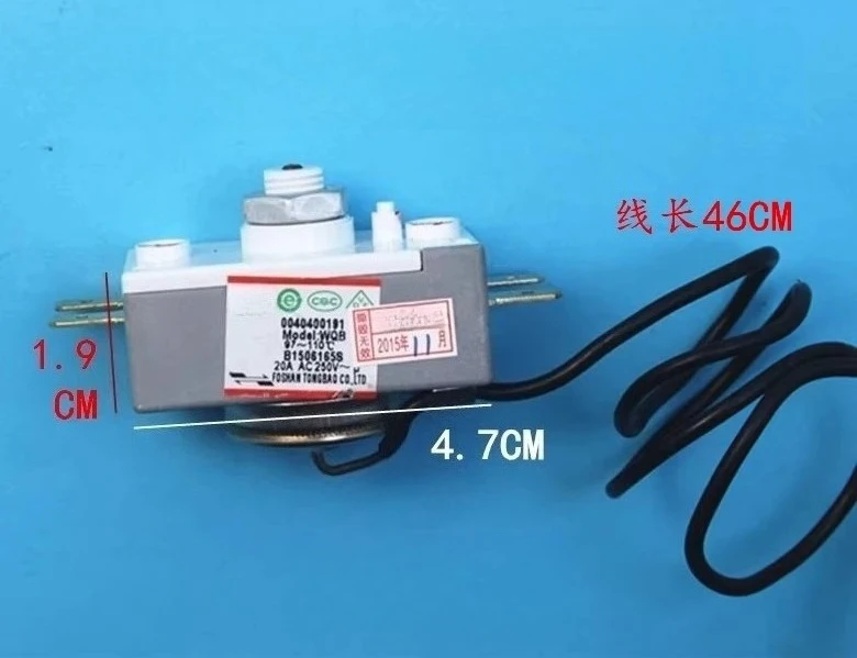 Electric water heater temperature limiter accessories thermostat 97 ℃-110 degrees hand reset universal