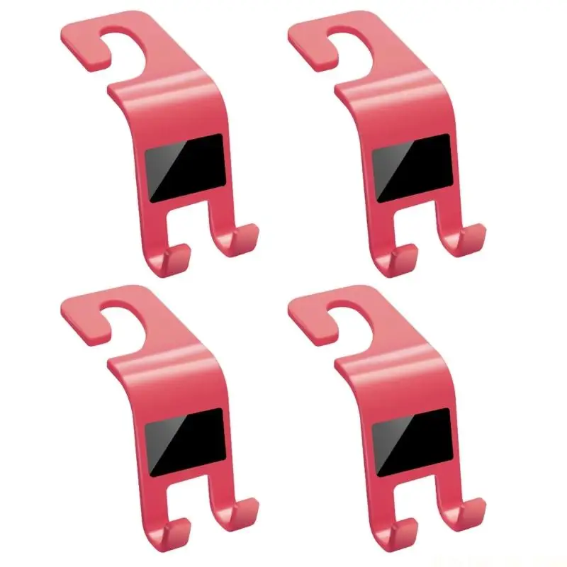 J0MA Double Hook Auto With PU Leather Cover For Rear Storage Solution