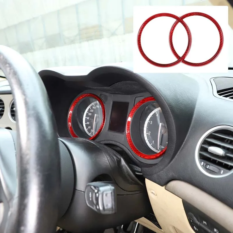 For 2004–2011 Alfa Romeo 159/Brera/Spider Car Tachometer Decoration Ring Dashboard Panel Frame Cover Trim Accessories