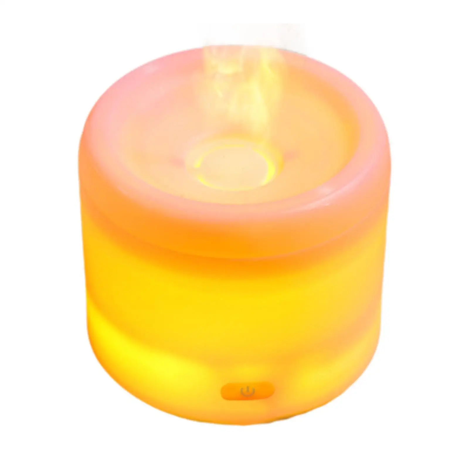 Маленький увлажнитель, тихий ночник, многофункциональный регулируемый резервуар емкостью 300 мл с красочным светом, диффузор эфирного масла для офиса