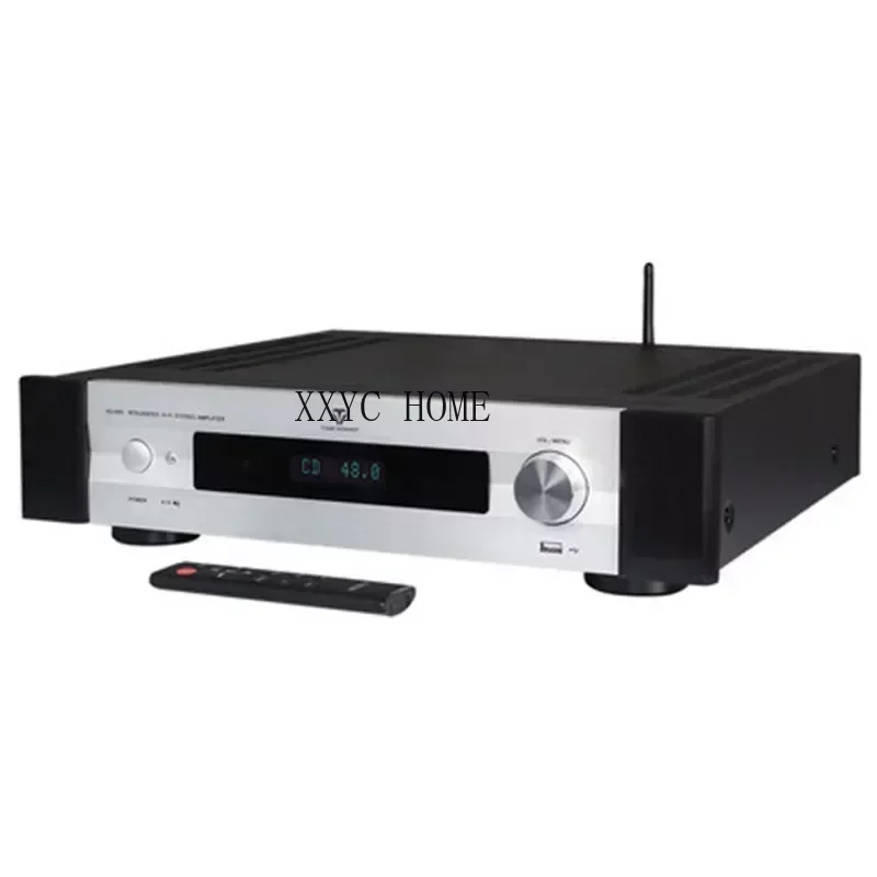 Super Class A Combined HIFI Digital BT Power Amplifier U Disk Playing High Woofer Adjustment Winner AD-66D Multifunctional