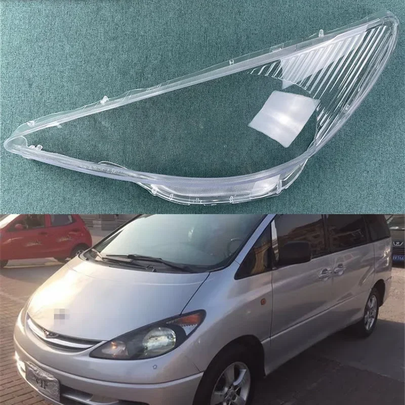 

For Toyota Previa 2000-2003 Car Accessories Headlamps Cover Transparent Lampshade Headlight Shell Replace the original lampshade