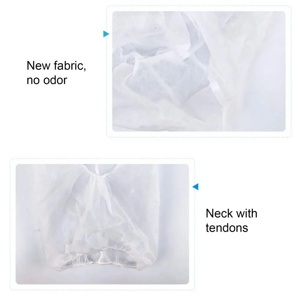 Disposable Hairnet 5/10/15pcs Disposable Beard Hair Nets Full Face Hood Caps Unisex Non-woven Food Service Cooking Head Covers