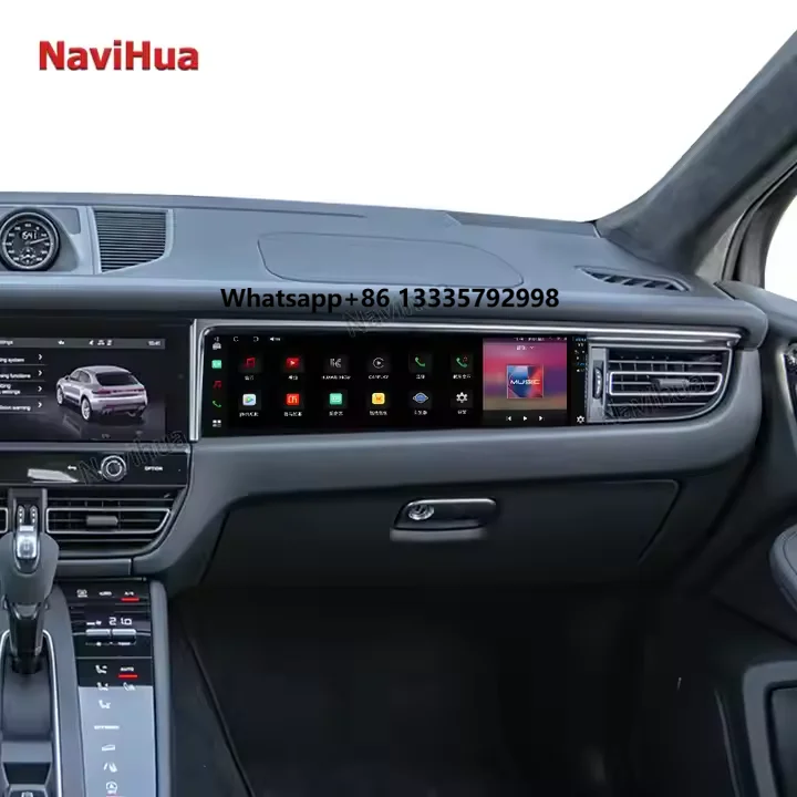 

Navihua 14.5" Android Co-pilot Passenger Entertainment for Porsche Macan 2018-2023 Car Radio Touch Screen Carplay Audio Video