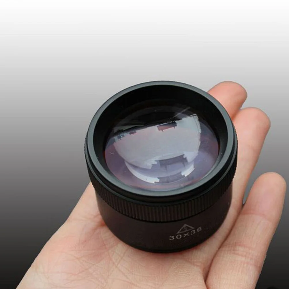 

Durable 30x Optical Magnifier Loupe for Jewelry Coins Stamps Electronics Hobbies Optical Magnifier Magnifying Loupe