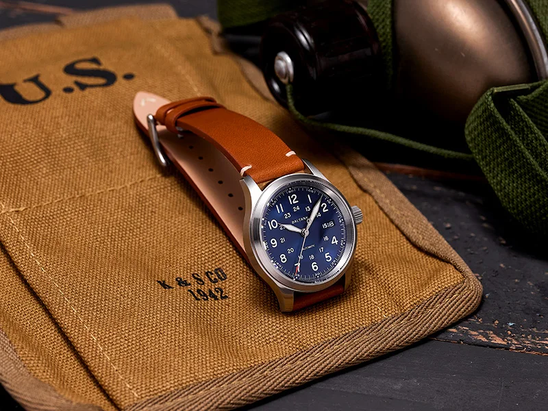 Baltany S2049 Herren-Automatikuhr, 39 mm, Pilot Sport, mechanische Armbanduhr, Saphirglas, 10 ATM wasserdicht, BGW-9, leuchtend, ST2130, Militär – Detail 5