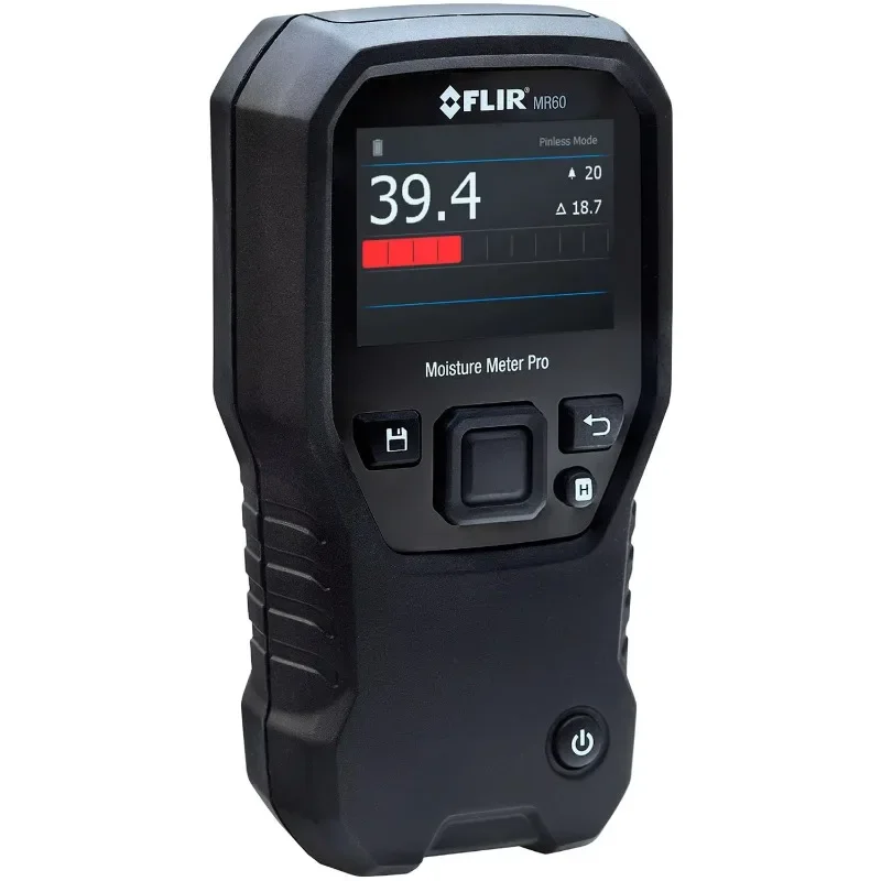 MR60 Moisture Meter Pro Is an Easy-to-use Pin and Pinless Moisture Meter with Advanced Functionality