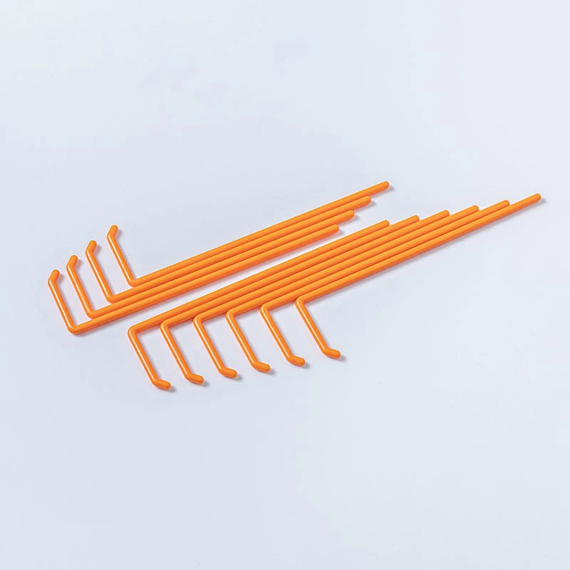 Plastic coating rod disposable sterile individually packaged L-shaped cell pusher laboratory consumables