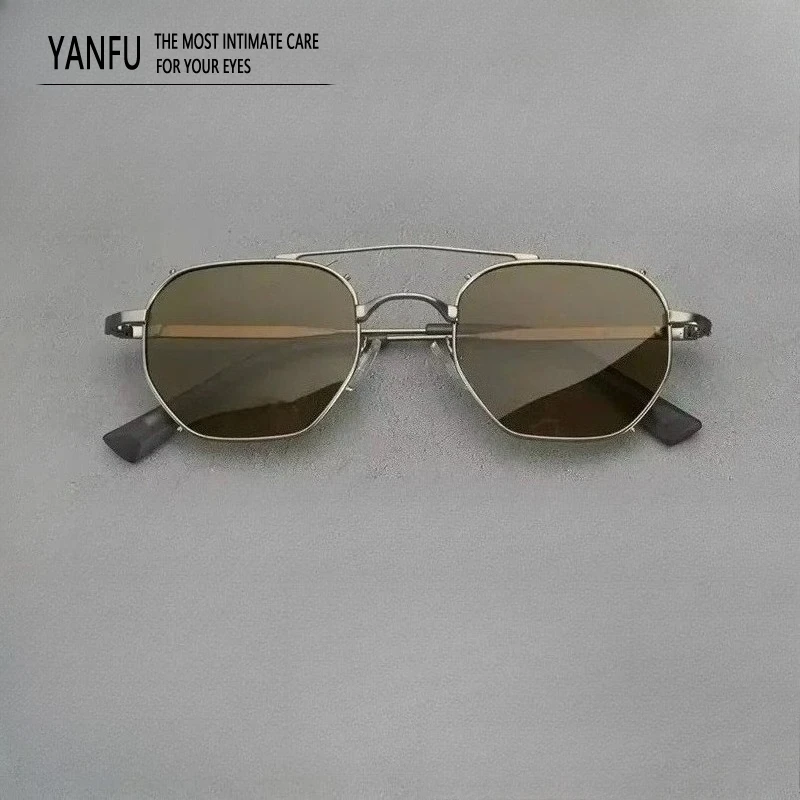 

Polarized Steam Metal Fine Edge Sunglasses Men Fashion Personality Women Futuristic Car Driving Travel Retro UV400 Sun Glasses
