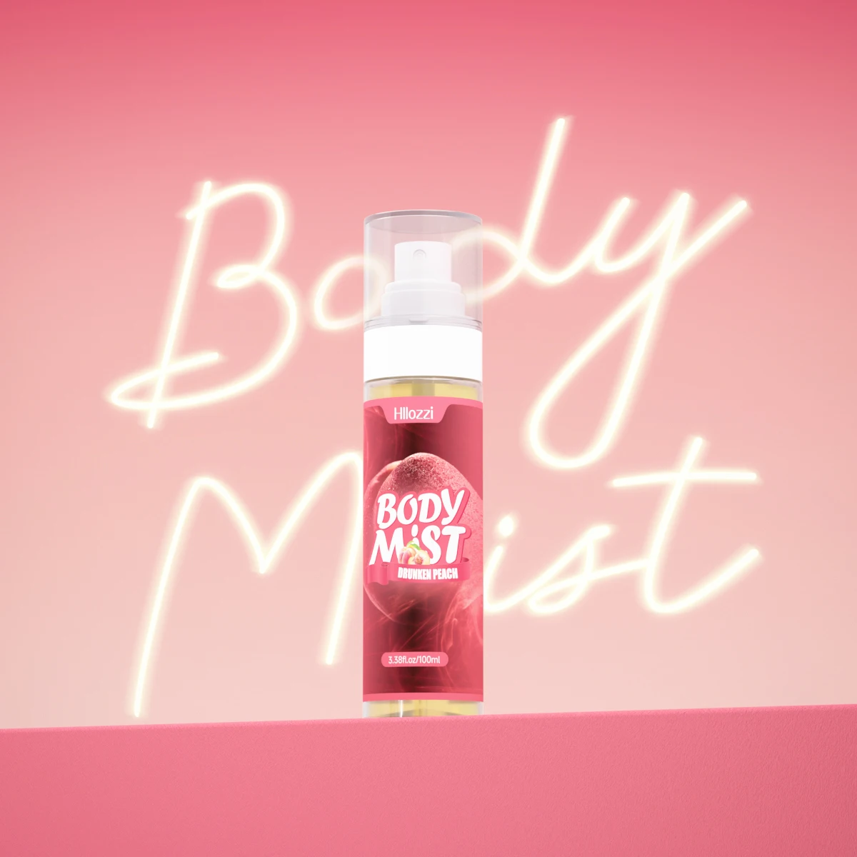 3.38fl.oz Peach Body Fragrance Mist Moisturizing Facial Hydrating Mist Brightens Skin Ideal Valentine's Day Gift