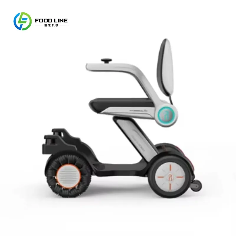 Pembersih Robotik Komersial 4-Fungsi - Menyapu, Menggosok, Menyedot Debu, dan Menghilangkan Debu, Pengisian Otomatis untuk Gedung