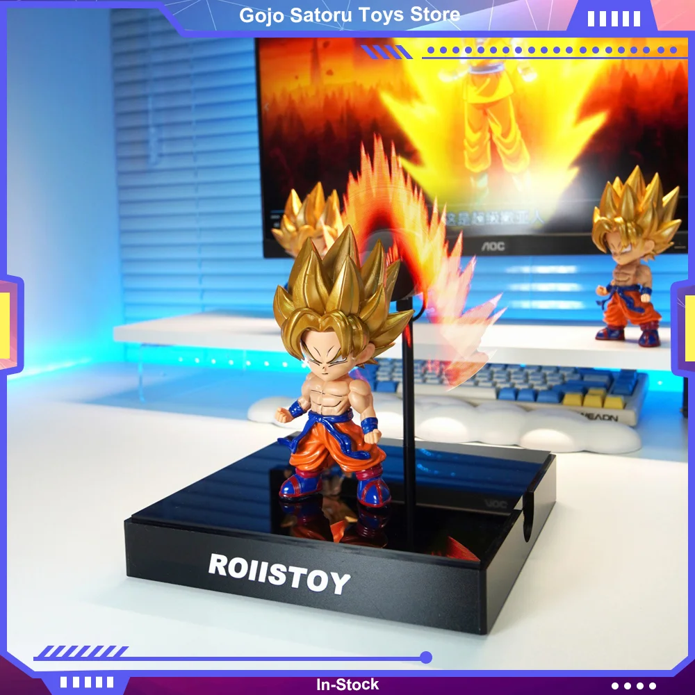 

Dragon Ball Son Goku Vegeta Chaoz Kame Hame Ha Night Light Anime Storage Box DIY 3D Holographic Projection Decoration Model Toy