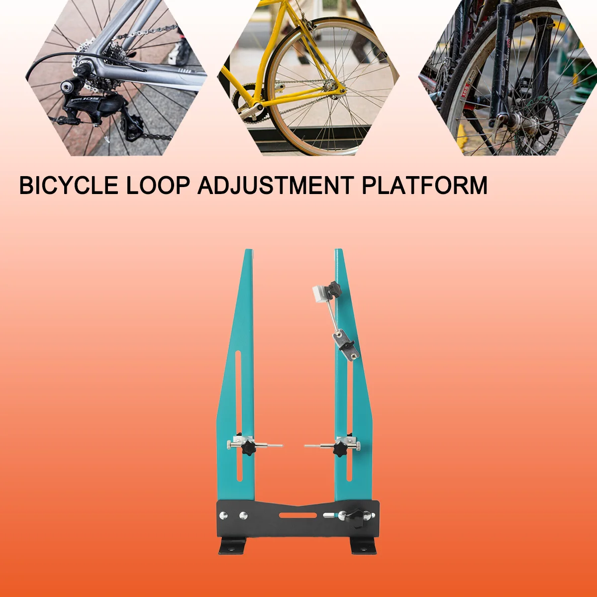 Fahrrad Rad Abrichten Ständer Professionelle Fahrrad Rad Wartung Rack Reparatur Werkzeug, Rad Kalibrierung Ständer Wartung Rack – Detail 1