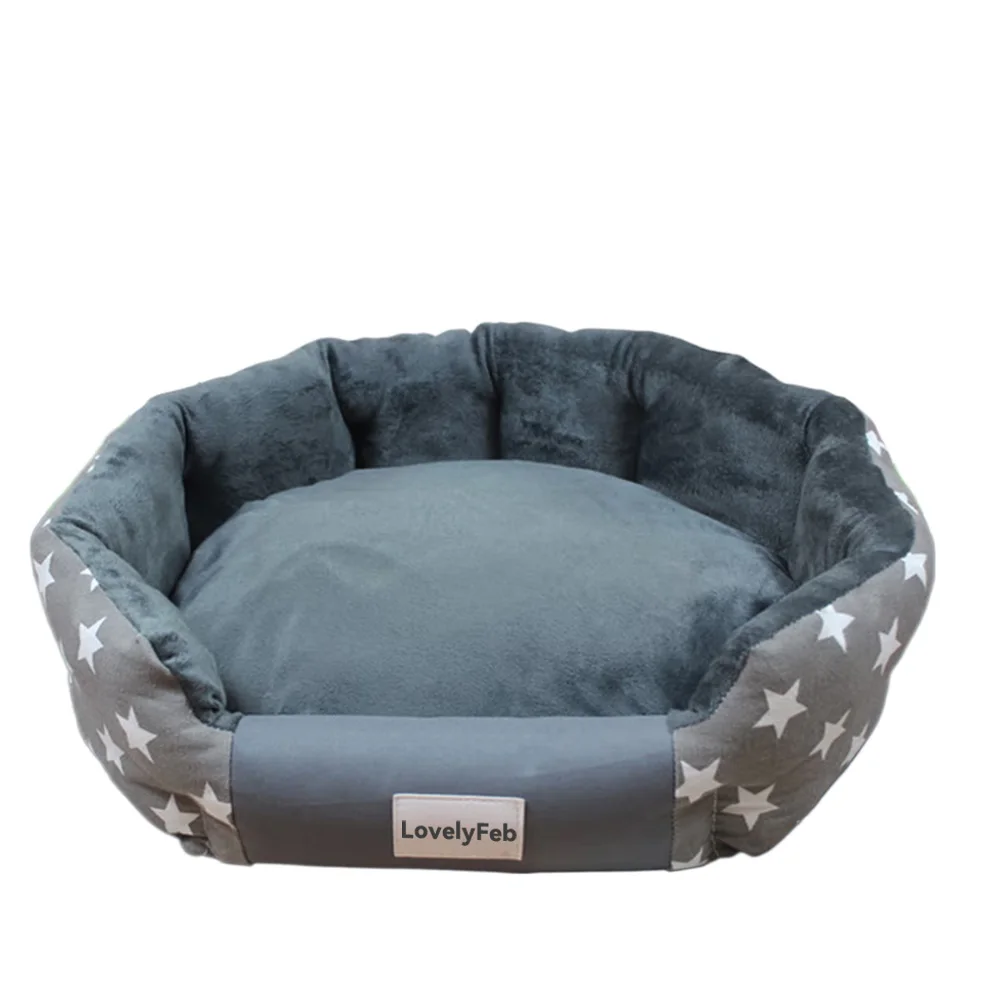 

LovelyFeb Dog beds, Washable Pet Bed, Orthopedic Dog Sofa Bed,Soft Calming Sleeping Warming Puppy Bed, Anti-Slip Bottom