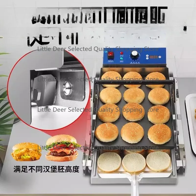 

Hamburg Equipment Fort Snack Automatic Embryo Machine Pack Fried Chicken Hongdian Baking Small Heating Machine Bread Art Com