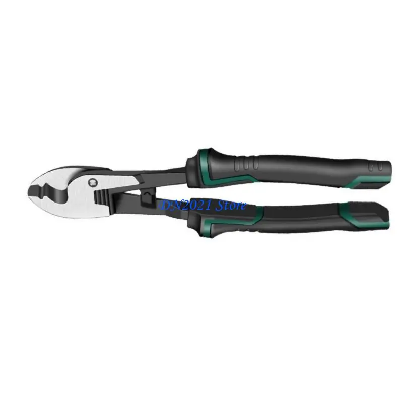 

F3KE Heavy Duty Cable Cutter And Wire Stripper Industrial Tool With High Carbon Steel Blade