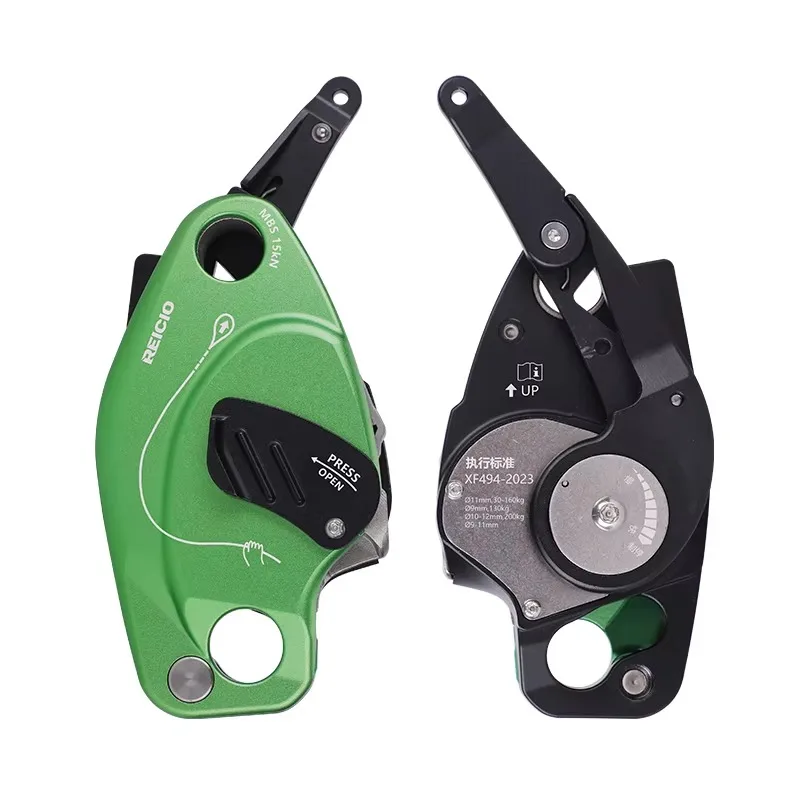20KN Anti-Panic Rapid Descent Protector Slow Descent Controllable Speed Descent for Fall Protection Descender