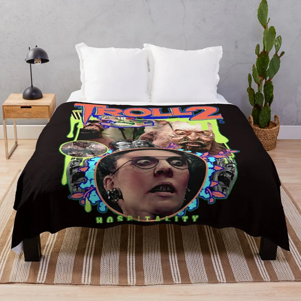 Troll 2 Throw Blanket Decorative Beds heavy to sleep Shaggy Blankets