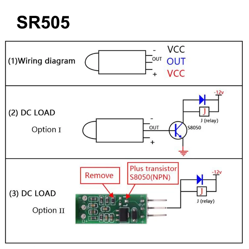 SR 505 HC-SR505 SR602 وحدة ضبط الأشعة تحت الحمراء Pyroelectric الأشعة تحت الحمراء PIR محس حركة كاشف وحدة قوس لاردوينو q1 فولت