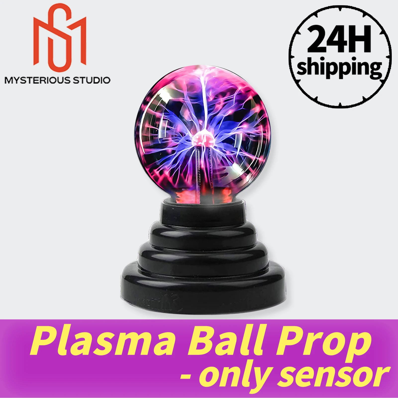 mysterious studio Secret Room Escape Game Mechanism Props Electronic puzzle superb 1987 GY Plasma Ball Prop  Only