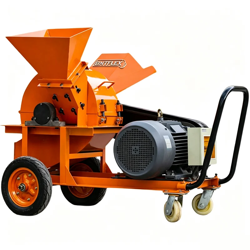 18hp diesel Large Wood Shredder, Branch Crusher, Multi-function Diesel Chipper for Producing Mushroom Cultivation Sawdust