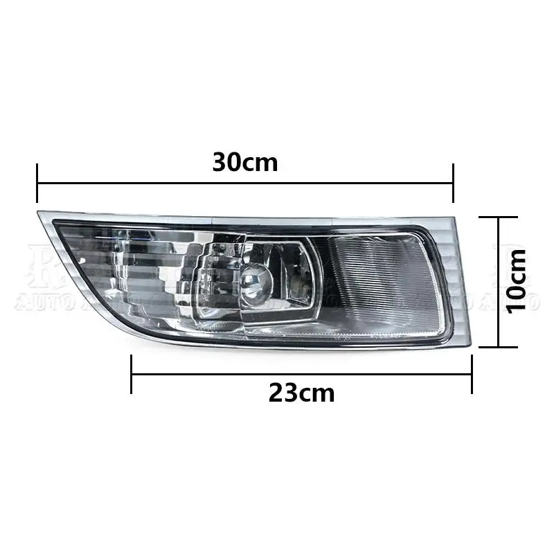 R-AUTO Fog Lights Head Lights Driving Running Lights Fog Light For Lexus UZJ120 GX470 2003-2009 Front Bumper Halogen Fog Lamps
