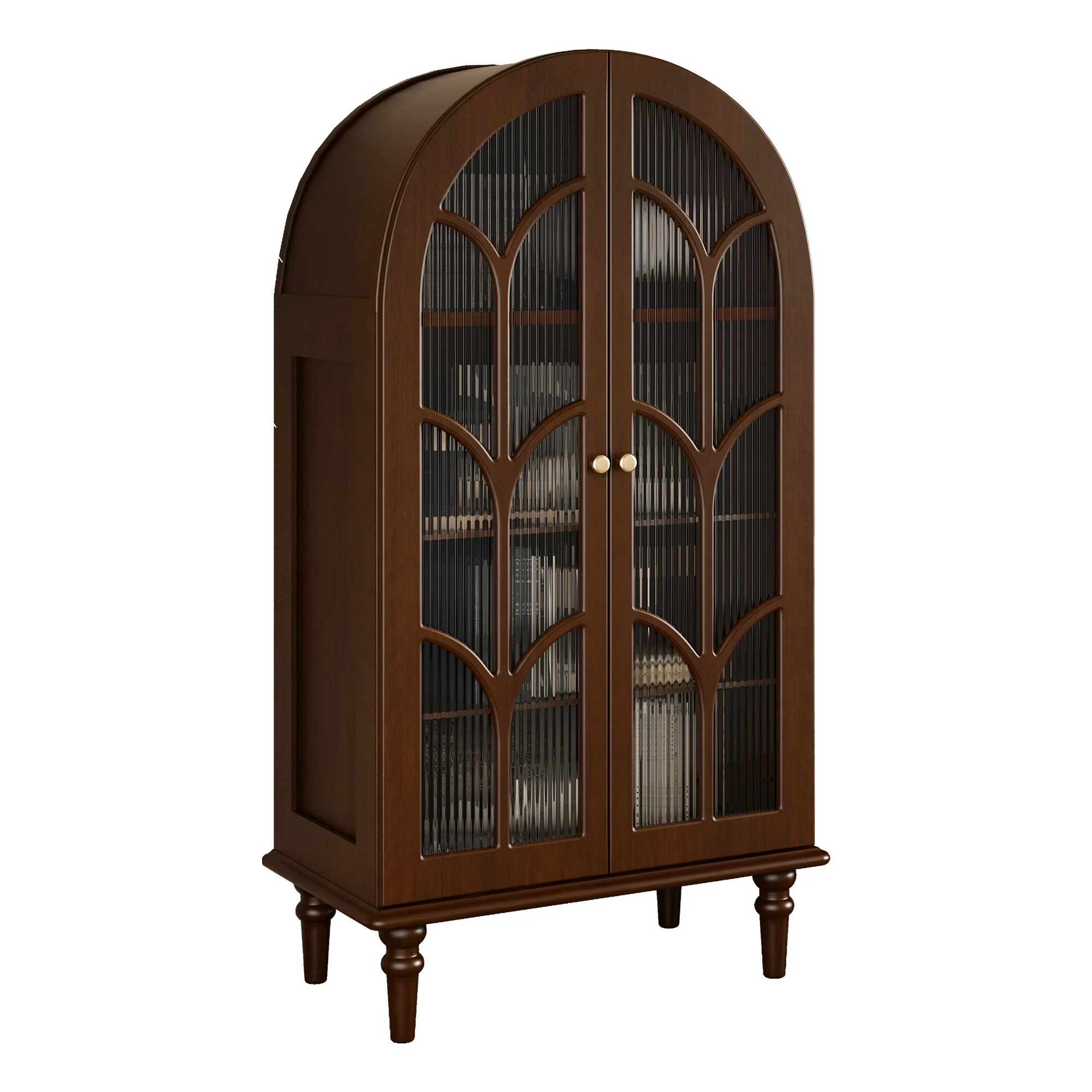 

Премиальный обеденный шкаф из массива дерева, витрина для небольшой квартиры, гостиной, американский сундук, стеклянный боковой шкаф