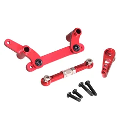 SCY 1/16 Full Series JJRC C8805 Remote Control Car Parts Metal Upgraded Steering Components Steering Rod
